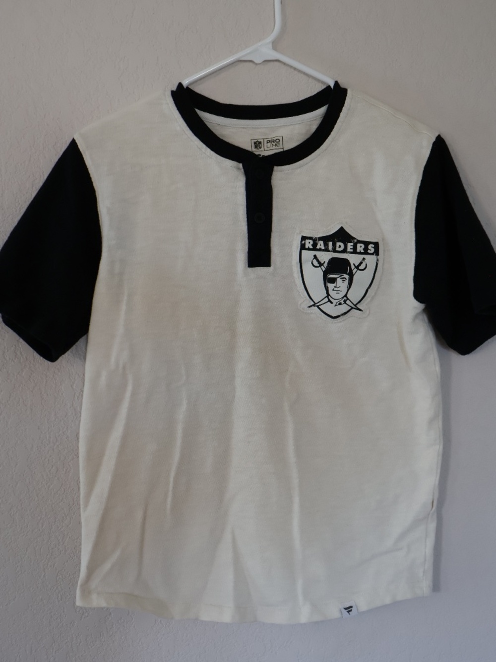 Fanatics Pro Line Raiders Football t shirt t-shirt